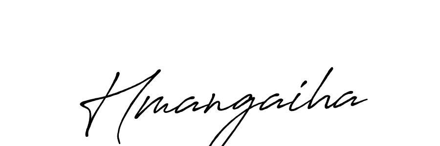 How to make Hmangaiha name signature. Use Antro_Vectra_Bolder style for creating short signs online. This is the latest handwritten sign. Hmangaiha signature style 7 images and pictures png