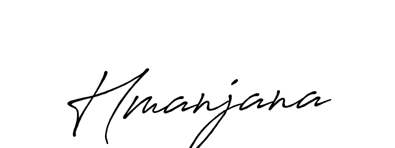 You can use this online signature creator to create a handwritten signature for the name Hmanjana. This is the best online autograph maker. Hmanjana signature style 7 images and pictures png