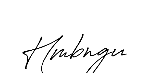 Create a beautiful signature design for name Hmbngu. With this signature (Antro_Vectra_Bolder) fonts, you can make a handwritten signature for free. Hmbngu signature style 7 images and pictures png