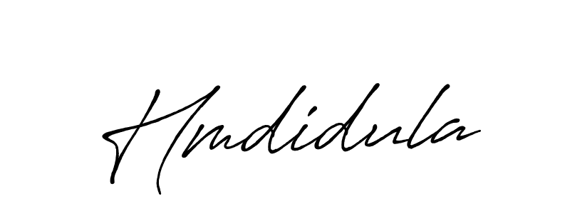 Hmdidula stylish signature style. Best Handwritten Sign (Antro_Vectra_Bolder) for my name. Handwritten Signature Collection Ideas for my name Hmdidula. Hmdidula signature style 7 images and pictures png