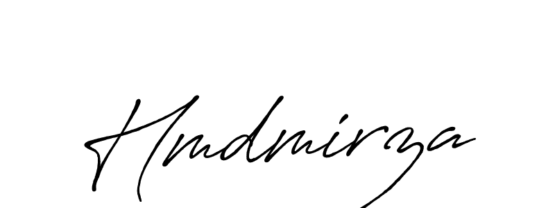 Similarly Antro_Vectra_Bolder is the best handwritten signature design. Signature creator online .You can use it as an online autograph creator for name Hmdmirza. Hmdmirza signature style 7 images and pictures png