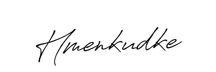 How to make Hmenkudke name signature. Use Antro_Vectra_Bolder style for creating short signs online. This is the latest handwritten sign. Hmenkudke signature style 7 images and pictures png