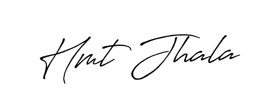 You should practise on your own different ways (Antro_Vectra_Bolder) to write your name (Hmt Jhala) in signature. don't let someone else do it for you. Hmt Jhala signature style 7 images and pictures png