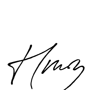 How to make Hmz name signature. Use Antro_Vectra_Bolder style for creating short signs online. This is the latest handwritten sign. Hmz signature style 7 images and pictures png