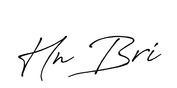 How to make Hn Bri signature? Antro_Vectra_Bolder is a professional autograph style. Create handwritten signature for Hn Bri name. Hn Bri signature style 7 images and pictures png