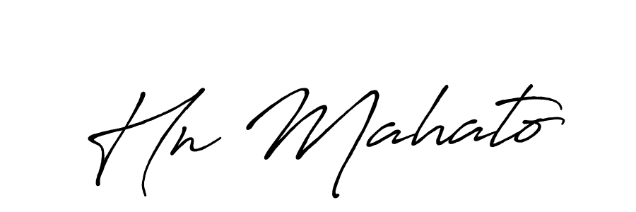 Here are the top 10 professional signature styles for the name Hn Mahato. These are the best autograph styles you can use for your name. Hn Mahato signature style 7 images and pictures png