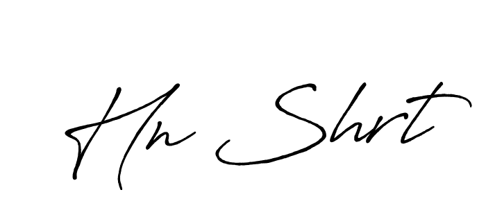Use a signature maker to create a handwritten signature online. With this signature software, you can design (Antro_Vectra_Bolder) your own signature for name Hn Shrt. Hn Shrt signature style 7 images and pictures png