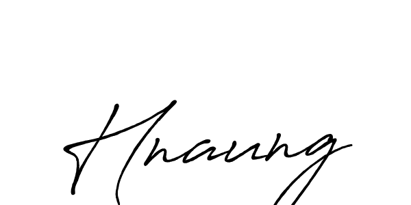 Similarly Antro_Vectra_Bolder is the best handwritten signature design. Signature creator online .You can use it as an online autograph creator for name Hnaung. Hnaung signature style 7 images and pictures png