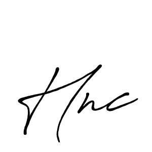 Antro_Vectra_Bolder is a professional signature style that is perfect for those who want to add a touch of class to their signature. It is also a great choice for those who want to make their signature more unique. Get Hnc name to fancy signature for free. Hnc signature style 7 images and pictures png