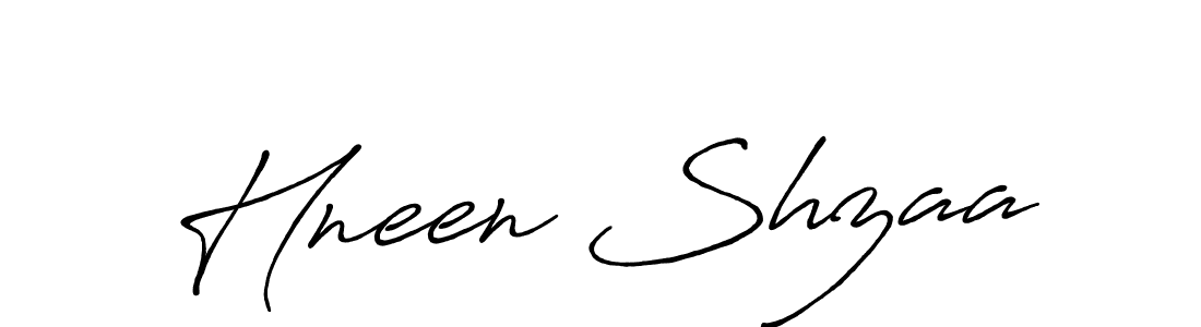if you are searching for the best signature style for your name Hneen Shzaa. so please give up your signature search. here we have designed multiple signature styles  using Antro_Vectra_Bolder. Hneen Shzaa signature style 7 images and pictures png