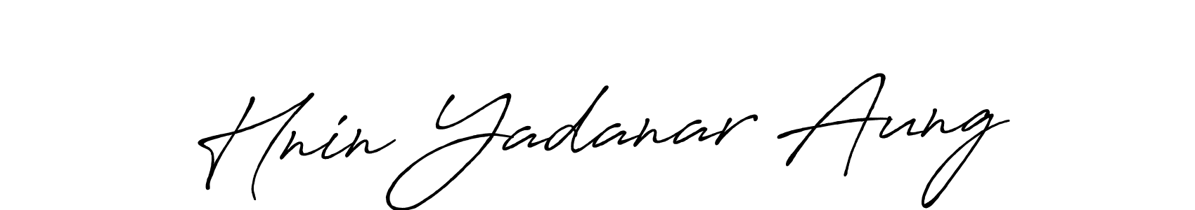 It looks lik you need a new signature style for name Hnin Yadanar Aung. Design unique handwritten (Antro_Vectra_Bolder) signature with our free signature maker in just a few clicks. Hnin Yadanar Aung signature style 7 images and pictures png