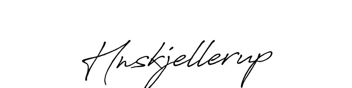 You should practise on your own different ways (Antro_Vectra_Bolder) to write your name (Hnskjellerup) in signature. don't let someone else do it for you. Hnskjellerup signature style 7 images and pictures png