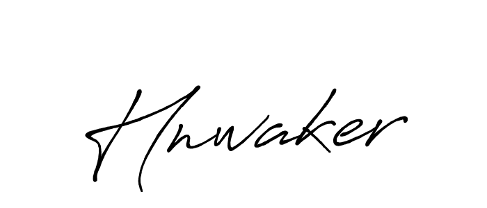 if you are searching for the best signature style for your name Hnwaker. so please give up your signature search. here we have designed multiple signature styles  using Antro_Vectra_Bolder. Hnwaker signature style 7 images and pictures png