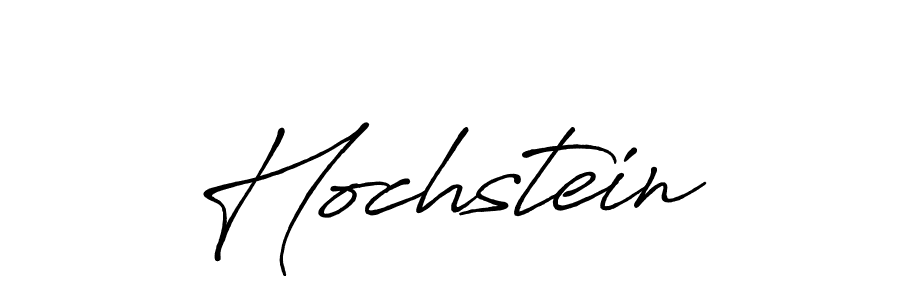 Use a signature maker to create a handwritten signature online. With this signature software, you can design (Antro_Vectra_Bolder) your own signature for name Hochstein. Hochstein signature style 7 images and pictures png