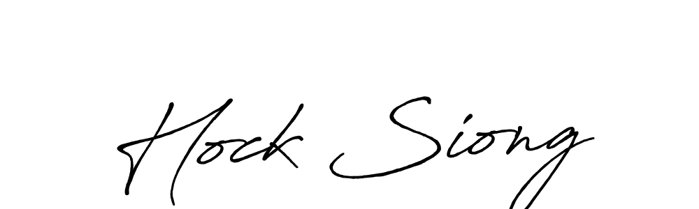 Antro_Vectra_Bolder is a professional signature style that is perfect for those who want to add a touch of class to their signature. It is also a great choice for those who want to make their signature more unique. Get Hock Siong name to fancy signature for free. Hock Siong signature style 7 images and pictures png