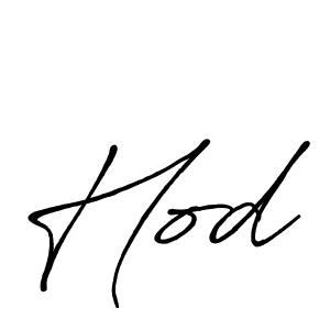 Also we have Hod name is the best signature style. Create professional handwritten signature collection using Antro_Vectra_Bolder autograph style. Hod signature style 7 images and pictures png