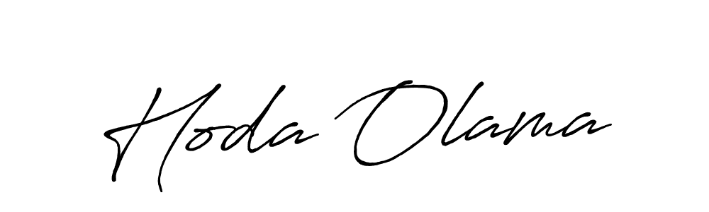 You can use this online signature creator to create a handwritten signature for the name Hoda Olama. This is the best online autograph maker. Hoda Olama signature style 7 images and pictures png