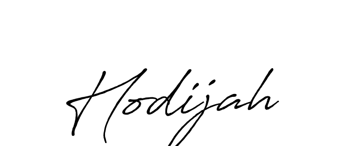 Hodijah stylish signature style. Best Handwritten Sign (Antro_Vectra_Bolder) for my name. Handwritten Signature Collection Ideas for my name Hodijah. Hodijah signature style 7 images and pictures png