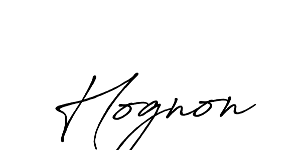 It looks lik you need a new signature style for name Hognon. Design unique handwritten (Antro_Vectra_Bolder) signature with our free signature maker in just a few clicks. Hognon signature style 7 images and pictures png