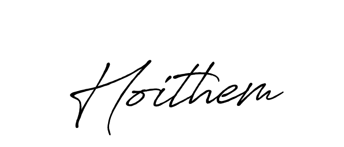 Make a beautiful signature design for name Hoithem. With this signature (Antro_Vectra_Bolder) style, you can create a handwritten signature for free. Hoithem signature style 7 images and pictures png