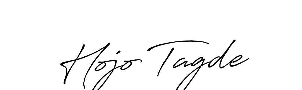 Similarly Antro_Vectra_Bolder is the best handwritten signature design. Signature creator online .You can use it as an online autograph creator for name Hojo Tagde. Hojo Tagde signature style 7 images and pictures png