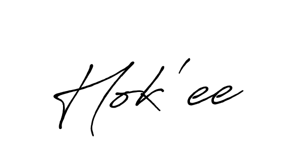 It looks lik you need a new signature style for name Hok'ee. Design unique handwritten (Antro_Vectra_Bolder) signature with our free signature maker in just a few clicks. Hok'ee signature style 7 images and pictures png