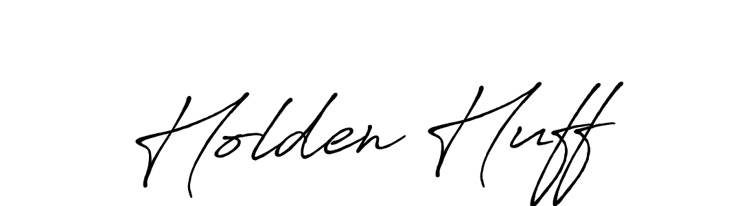 Use a signature maker to create a handwritten signature online. With this signature software, you can design (Antro_Vectra_Bolder) your own signature for name Holden Huff. Holden Huff signature style 7 images and pictures png