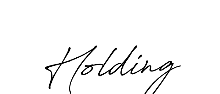 How to Draw Holding signature style? Antro_Vectra_Bolder is a latest design signature styles for name Holding. Holding signature style 7 images and pictures png