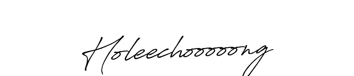 How to make Holeechooooong signature? Antro_Vectra_Bolder is a professional autograph style. Create handwritten signature for Holeechooooong name. Holeechooooong signature style 7 images and pictures png