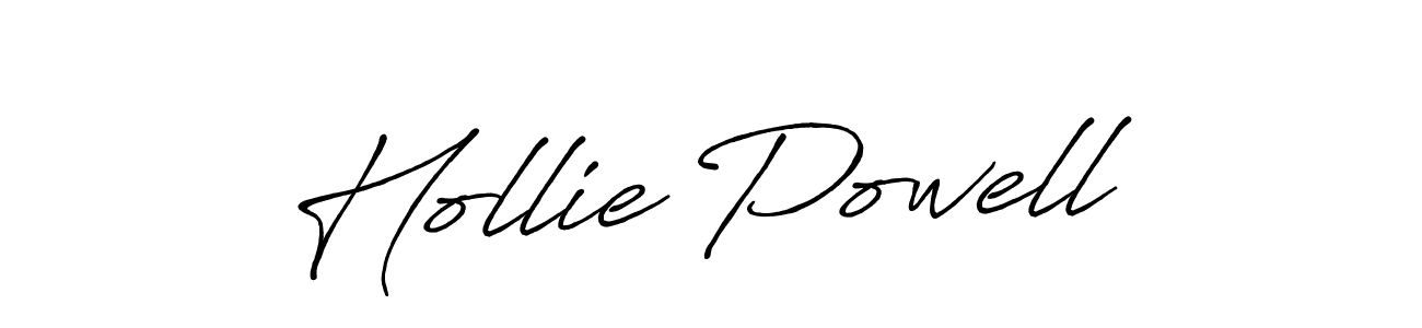Also You can easily find your signature by using the search form. We will create Hollie Powell name handwritten signature images for you free of cost using Antro_Vectra_Bolder sign style. Hollie Powell signature style 7 images and pictures png