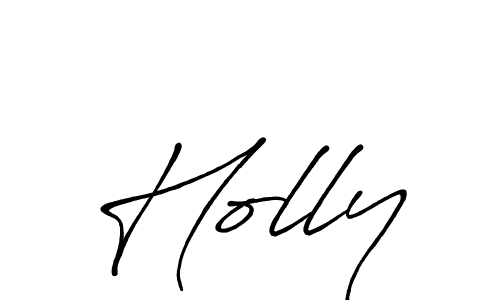 if you are searching for the best signature style for your name Holly. so please give up your signature search. here we have designed multiple signature styles  using Antro_Vectra_Bolder. Holly signature style 7 images and pictures png
