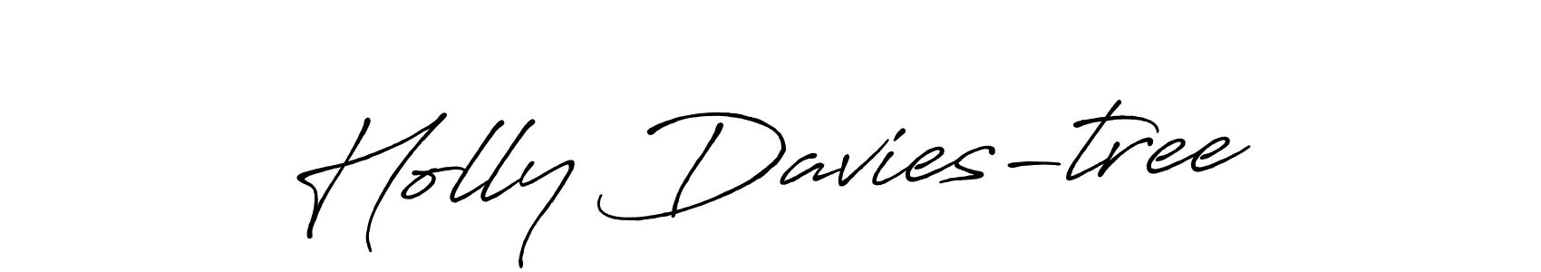 Also You can easily find your signature by using the search form. We will create Holly Davies-tree name handwritten signature images for you free of cost using Antro_Vectra_Bolder sign style. Holly Davies-tree signature style 7 images and pictures png