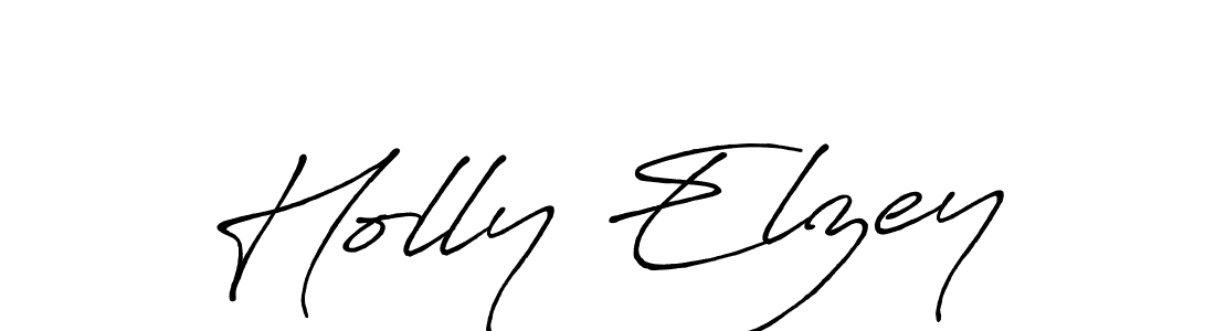 Antro_Vectra_Bolder is a professional signature style that is perfect for those who want to add a touch of class to their signature. It is also a great choice for those who want to make their signature more unique. Get Holly Elzey name to fancy signature for free. Holly Elzey signature style 7 images and pictures png