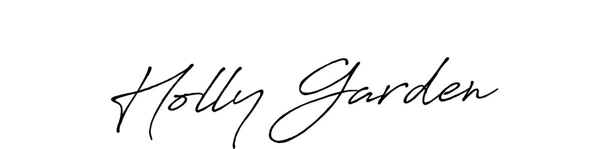 How to make Holly Garden name signature. Use Antro_Vectra_Bolder style for creating short signs online. This is the latest handwritten sign. Holly Garden signature style 7 images and pictures png