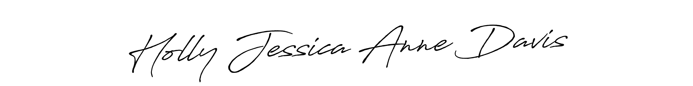 It looks lik you need a new signature style for name Holly Jessica Anne Davis. Design unique handwritten (Antro_Vectra_Bolder) signature with our free signature maker in just a few clicks. Holly Jessica Anne Davis signature style 7 images and pictures png