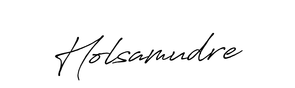 It looks lik you need a new signature style for name Holsamudre. Design unique handwritten (Antro_Vectra_Bolder) signature with our free signature maker in just a few clicks. Holsamudre signature style 7 images and pictures png