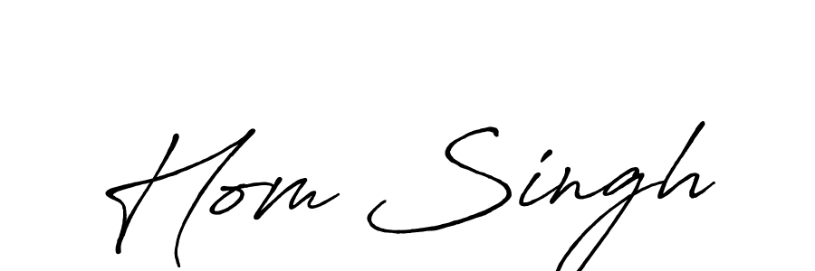 How to Draw Hom Singh signature style? Antro_Vectra_Bolder is a latest design signature styles for name Hom Singh. Hom Singh signature style 7 images and pictures png