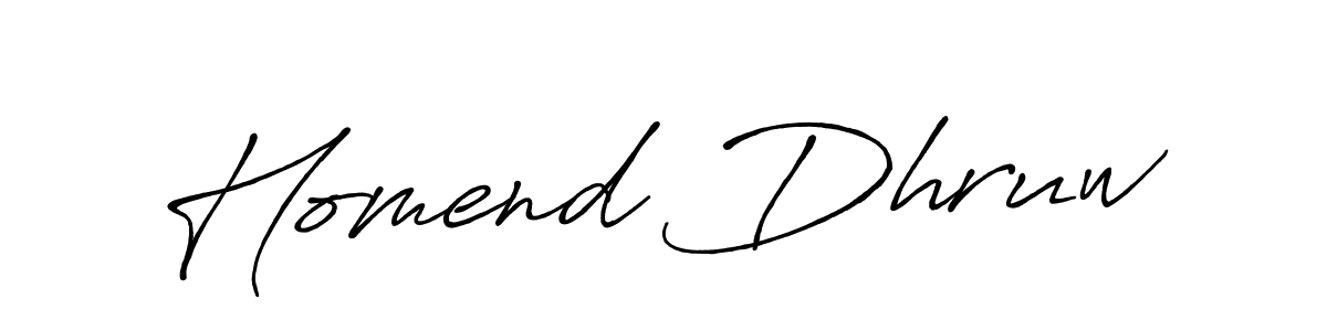 Once you've used our free online signature maker to create your best signature Antro_Vectra_Bolder style, it's time to enjoy all of the benefits that Homend Dhruw name signing documents. Homend Dhruw signature style 7 images and pictures png