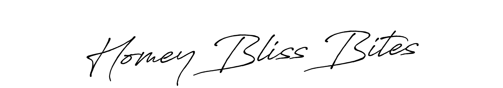 Make a beautiful signature design for name Homey Bliss Bites. Use this online signature maker to create a handwritten signature for free. Homey Bliss Bites signature style 7 images and pictures png