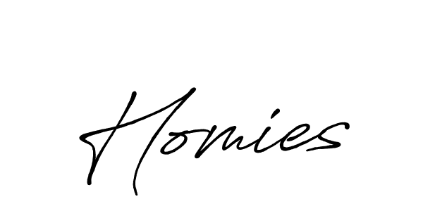 Homies stylish signature style. Best Handwritten Sign (Antro_Vectra_Bolder) for my name. Handwritten Signature Collection Ideas for my name Homies. Homies signature style 7 images and pictures png