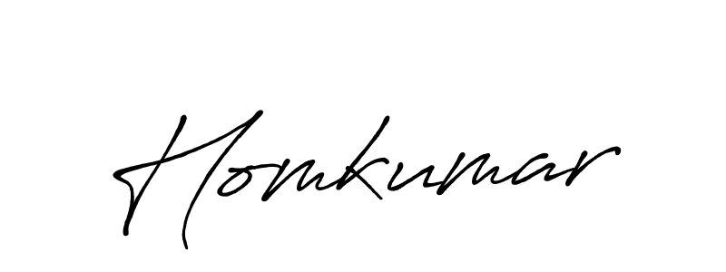 You should practise on your own different ways (Antro_Vectra_Bolder) to write your name (Homkumar) in signature. don't let someone else do it for you. Homkumar signature style 7 images and pictures png