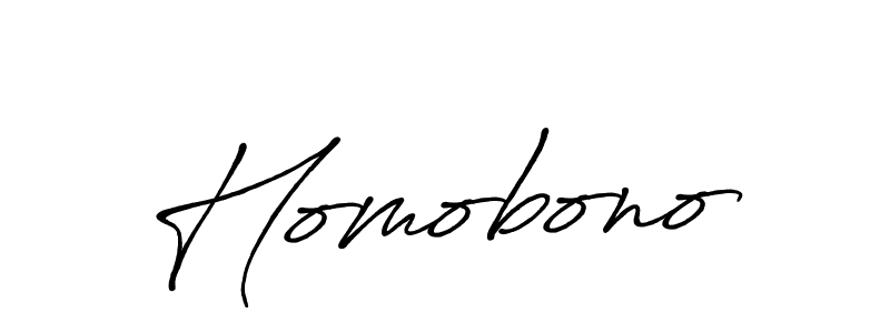 The best way (Antro_Vectra_Bolder) to make a short signature is to pick only two or three words in your name. The name Homobono include a total of six letters. For converting this name. Homobono signature style 7 images and pictures png