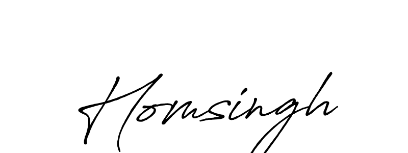 if you are searching for the best signature style for your name Homsingh. so please give up your signature search. here we have designed multiple signature styles  using Antro_Vectra_Bolder. Homsingh signature style 7 images and pictures png