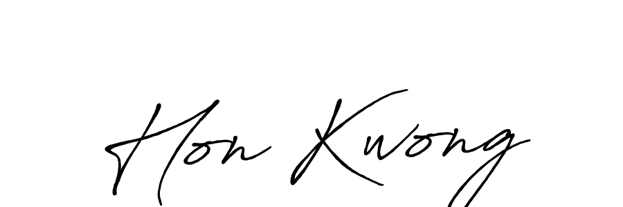 Design your own signature with our free online signature maker. With this signature software, you can create a handwritten (Antro_Vectra_Bolder) signature for name Hon Kwong. Hon Kwong signature style 7 images and pictures png
