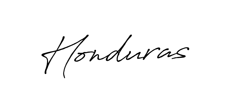 How to make Honduras signature? Antro_Vectra_Bolder is a professional autograph style. Create handwritten signature for Honduras name. Honduras signature style 7 images and pictures png