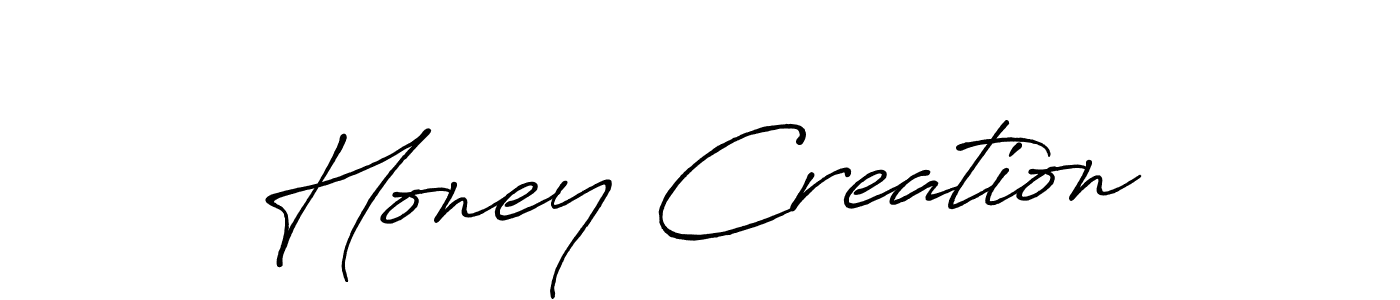 You can use this online signature creator to create a handwritten signature for the name Honey Creation. This is the best online autograph maker. Honey Creation signature style 7 images and pictures png