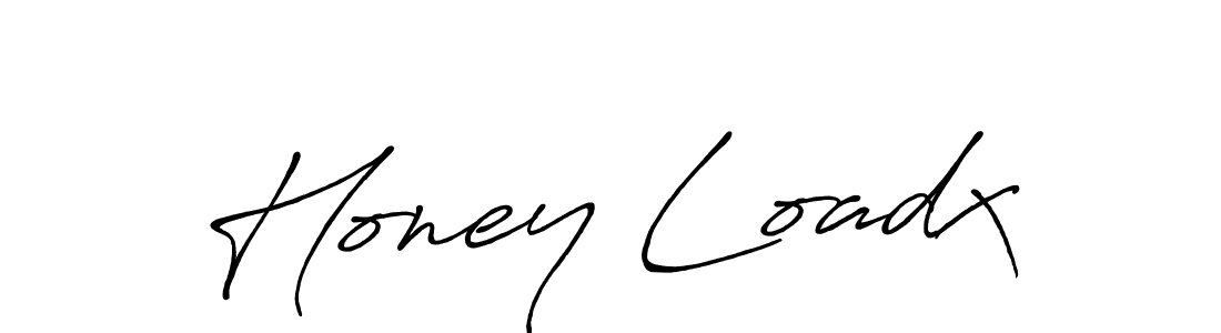 if you are searching for the best signature style for your name Honey Loadx. so please give up your signature search. here we have designed multiple signature styles  using Antro_Vectra_Bolder. Honey Loadx signature style 7 images and pictures png