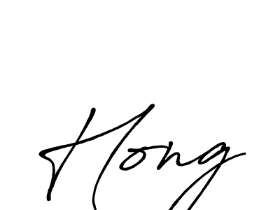 How to make Hong signature? Antro_Vectra_Bolder is a professional autograph style. Create handwritten signature for Hong name. Hong signature style 7 images and pictures png
