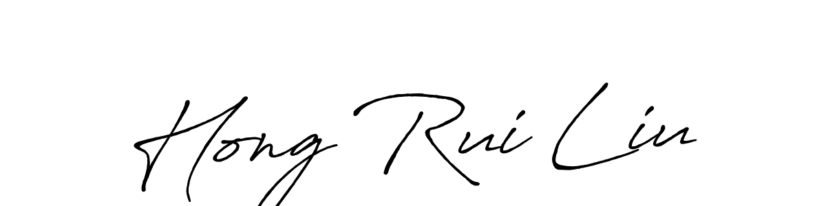 This is the best signature style for the Hong Rui Liu name. Also you like these signature font (Antro_Vectra_Bolder). Mix name signature. Hong Rui Liu signature style 7 images and pictures png