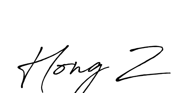 Make a short Hong Z signature style. Manage your documents anywhere anytime using Antro_Vectra_Bolder. Create and add eSignatures, submit forms, share and send files easily. Hong Z signature style 7 images and pictures png